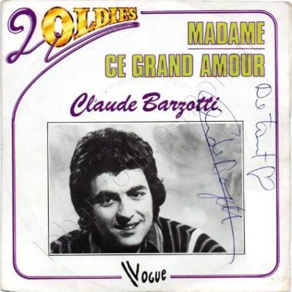 45 t Madame / Ce grand amour