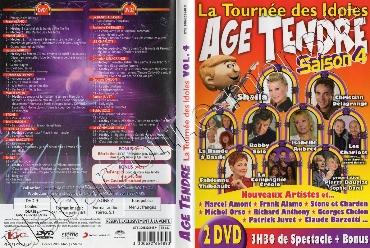 DVD age tendre saison 4 (2009)