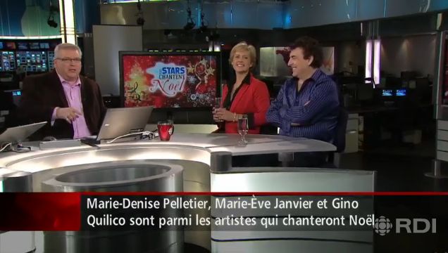 Claude Barzotti "les stars chantent Noël au Canada"