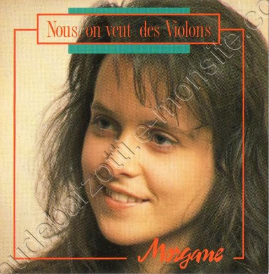 CD 3 titres Morgane "nous on veut des violons / Un amour aussi grand / Instrumental Un amour aussi grand" 1992