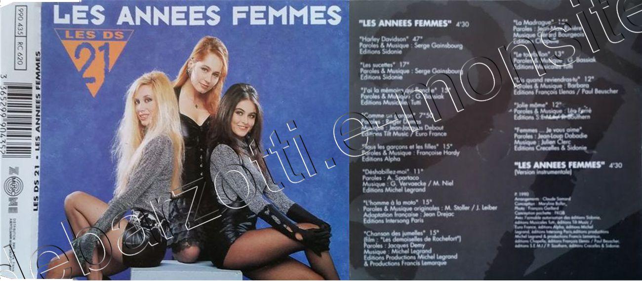 CD Maxi les années femmes (les DS21) 1990