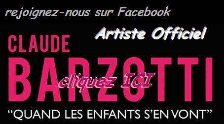 page officielle artiste Claude Barzotti