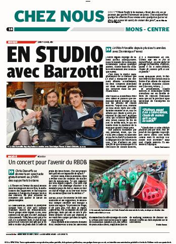 Blog de barzotti83 : Rikounet 83, en studio avec Claude Barzotti