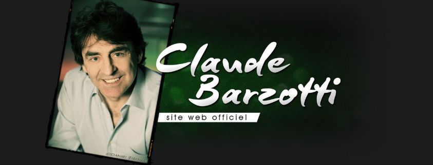 site officiel de Claude Barzotti