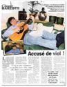 France Dimanche N° 2675 du  6 décembre 1997 page 51 (1 page) Accusé de viol
