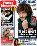 France Dimanche 3257 du 30 janvier 2009 page 6 (1 huitieme de page) gerard blanc