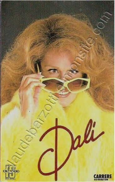 k7 audio de Dalida "Dali Pour te dire je t'aime" 1984